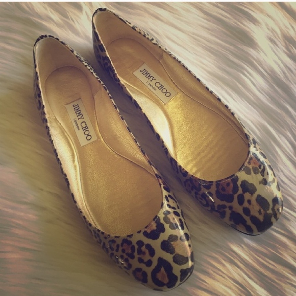 *clearout!!* Jimmy Choo leopard Flats
